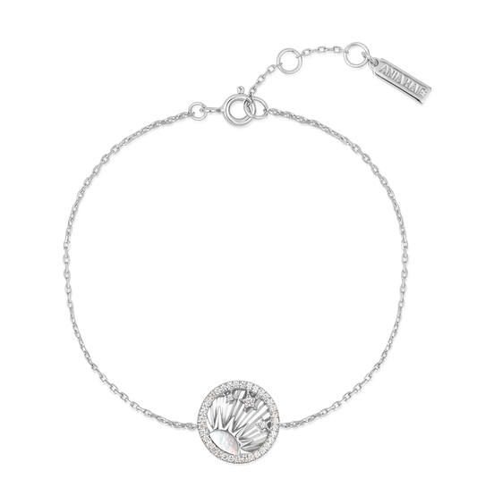  Sunshine Chaser - Zilver / Gerodineerd - Zirkonia - 18,5cm